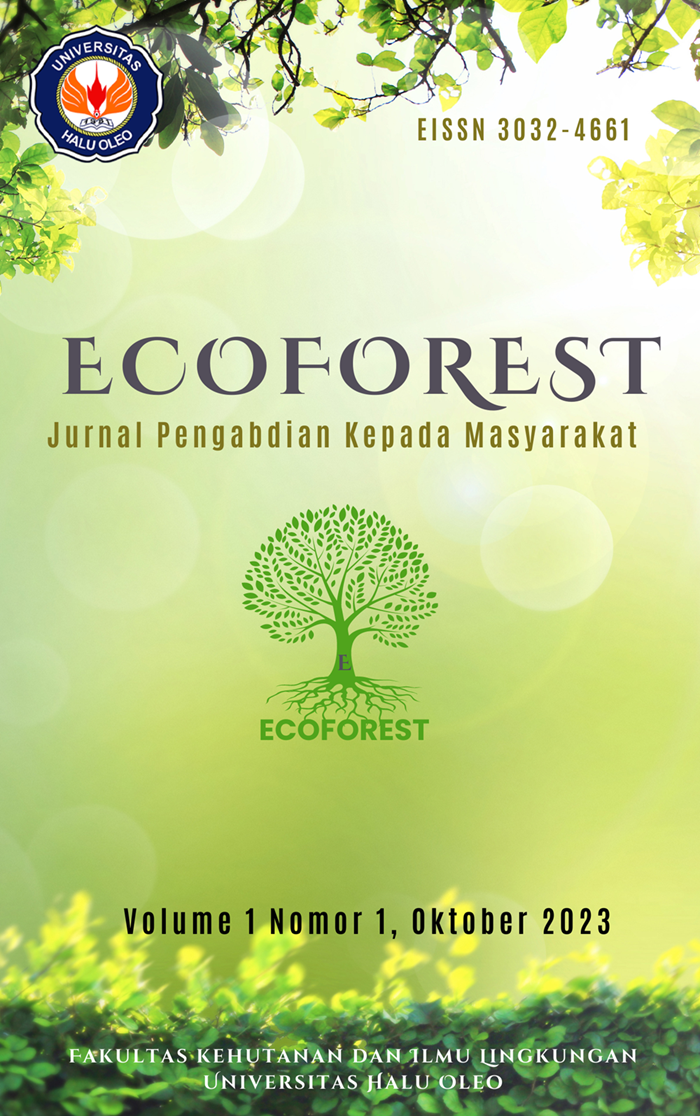 					View Vol. 1 No. 1 (2023): October - Jurnal Ecoforest
				